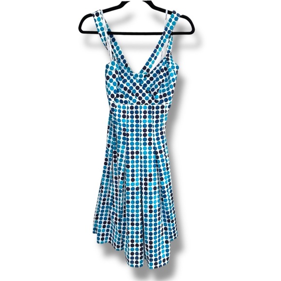 Calvin Klein size 6 polka dot dress - Picture 2 of 6